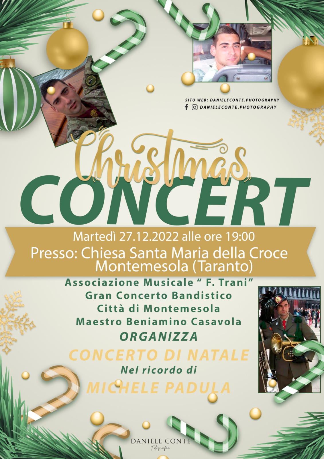 ANSI Manduria e ANSI Crispiano a Montemesola concerto di Natale in